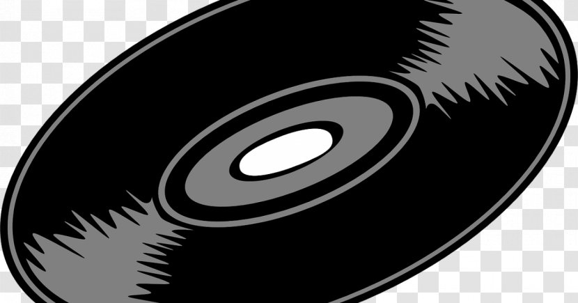 Phonograph Record Clip Art - Silhouette - Cartoon Transparent PNG