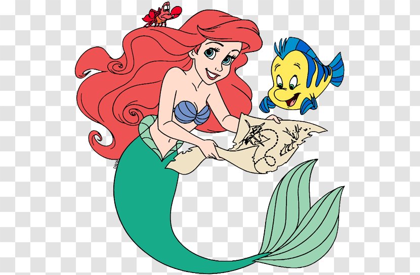 Ariel Mermaid The Prince Clip Art - Mythical Creature Transparent PNG
