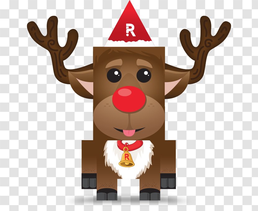 Reindeer Christmas Ornament Clip Art - Mammal Transparent PNG