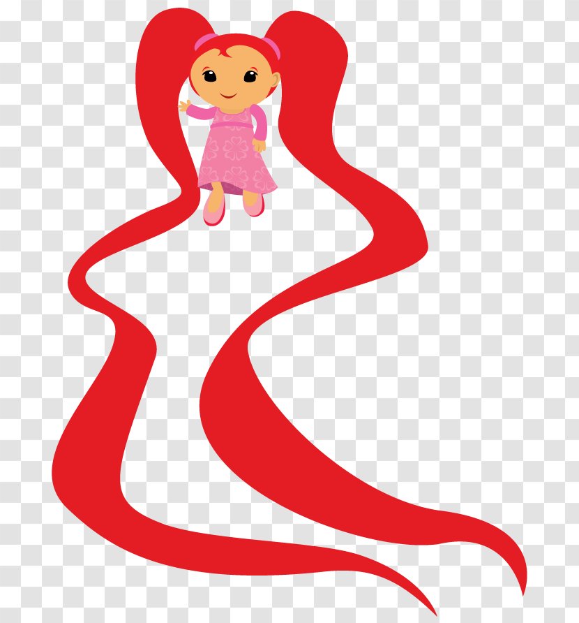 Rapunzel Art Haircut Hijinx Shape Bandit - Long Hair Pattern Transparent PNG