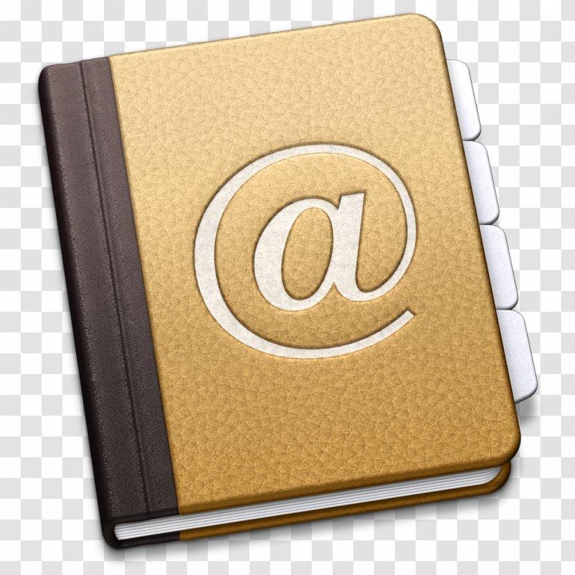 Address Book MacOS Google Contacts - Adress Transparent PNG