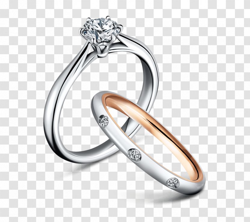 Wedding Ring Diamond Jewellery Engagement - Body Transparent PNG