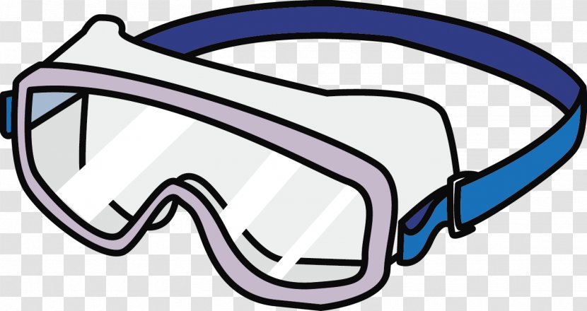 Goggles Glasses New Year Card Clip Art - Diving Mask Transparent PNG