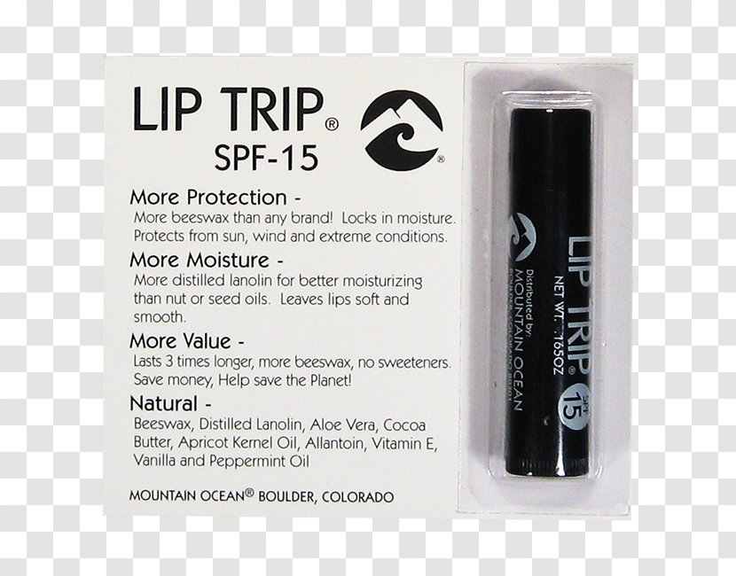 Cosmetics Lip Balm Lanolin Aloe Vera - Luckyvitamin - Mountain Trip Transparent PNG