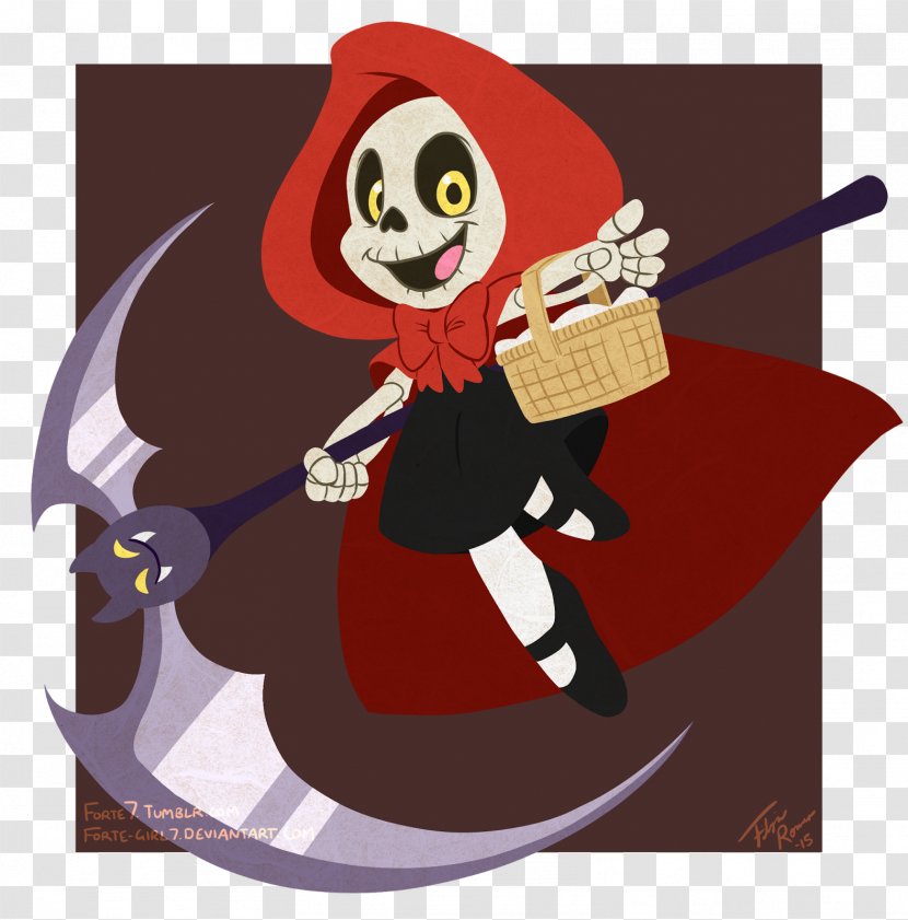 Digital Art Drawing - Character - Grim Reaper Transparent PNG