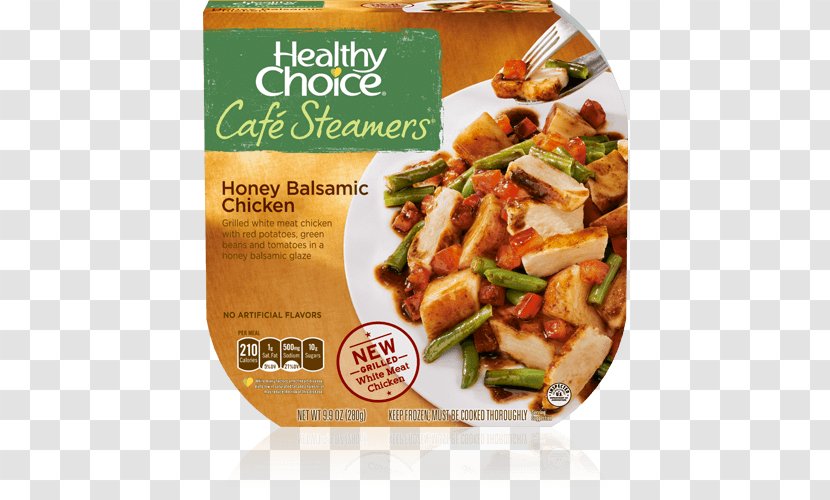 Vegetarian Cuisine Healthy Choice TV Dinner Frozen Yogurt Food - Snack - Chicken Noodles Transparent PNG