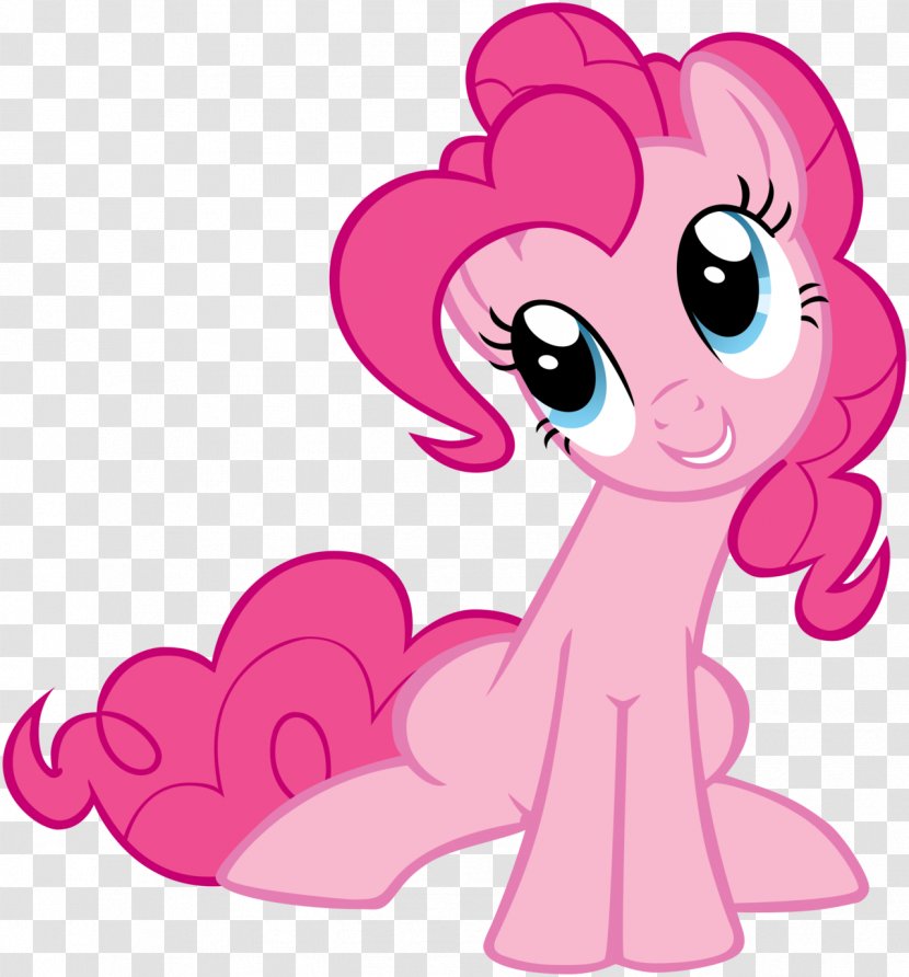 Pinkie Pie Applejack Derpy Hooves Rarity Pony - Heart - Wallpaper Cliparts Transparent PNG