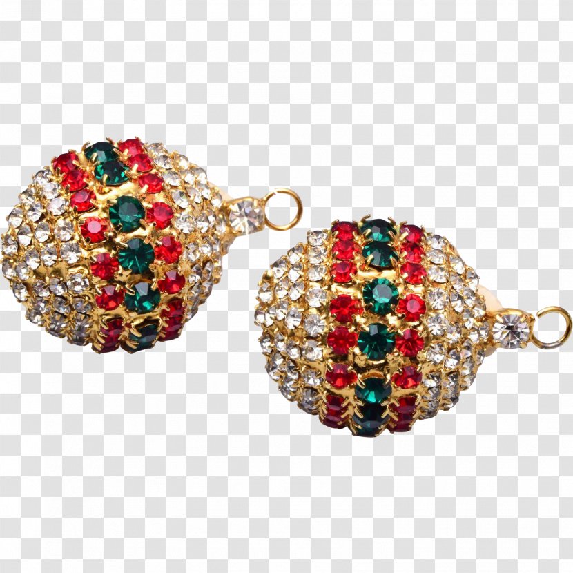Earring Body Jewellery Gemstone Bling-bling Bead - Earrings Transparent PNG