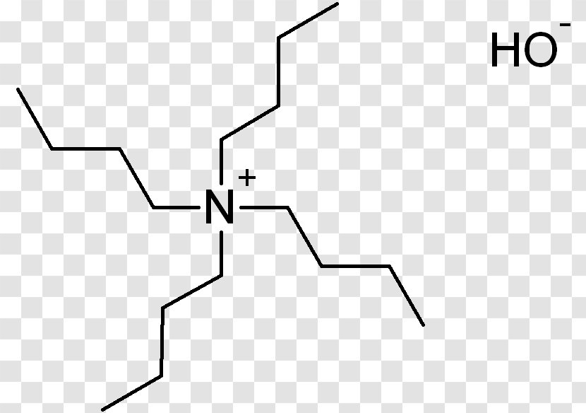 Tetrabutylammonium Hydroxide Chemical Compound Area - Diagram - Potassium Transparent PNG