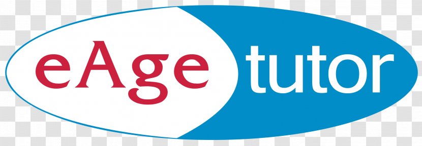 Information Poster EAgeTutor Organization Logo - Trademark - Blue Transparent PNG