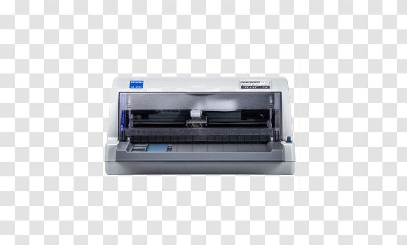 Epson Printer Dot Matrix Printing Device Driver Invoice - Video Projector - Horizontal Push Bills Transparent PNG