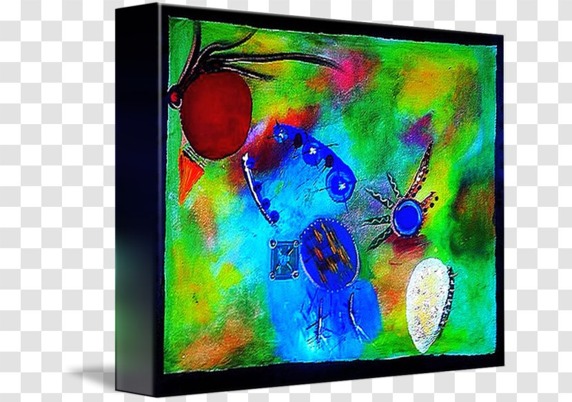Acrylic Paint Modern Art Visual Arts Picture Frames - Whats Up Transparent PNG