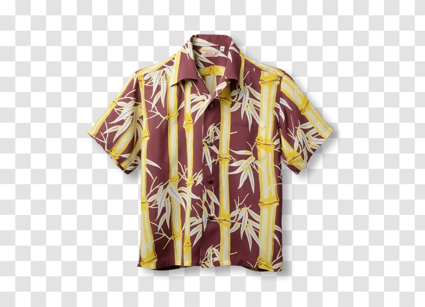 Blouse Sleeve Aloha Shirt T-shirt Button - Harvest Transparent PNG