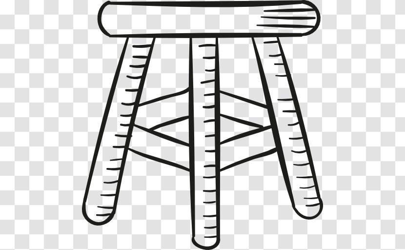 Furniture Director's Chair Stool Computer Icons - Silhouette Transparent PNG