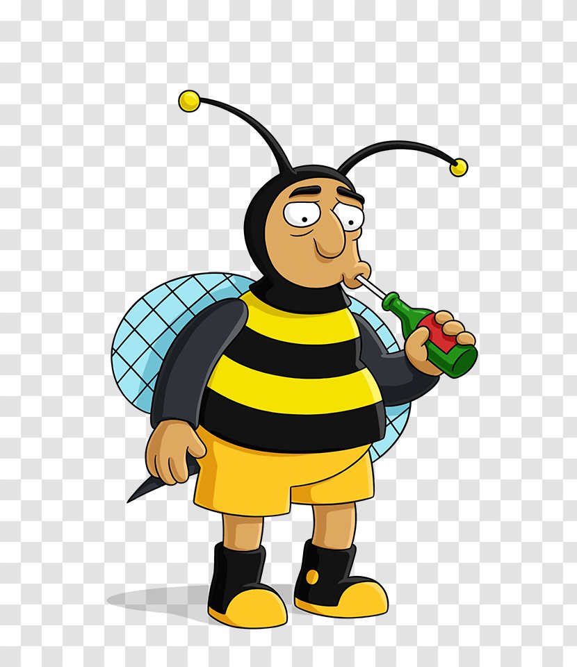 Bumblebee Man Comic Book Guy Otto Mann Homer Simpson Lionel Hutz - Troy Mcclure - Machu Picchu Transparent PNG