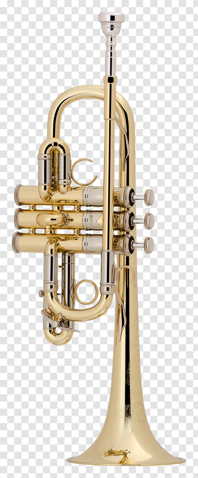 Trumpet Vincent Bach Corporation Conn-Selmer C.G. Conn Brass Instruments - Flower - Homemade Transparent PNG