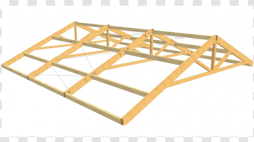 Plywood Line Angle - Roof Transparent PNG