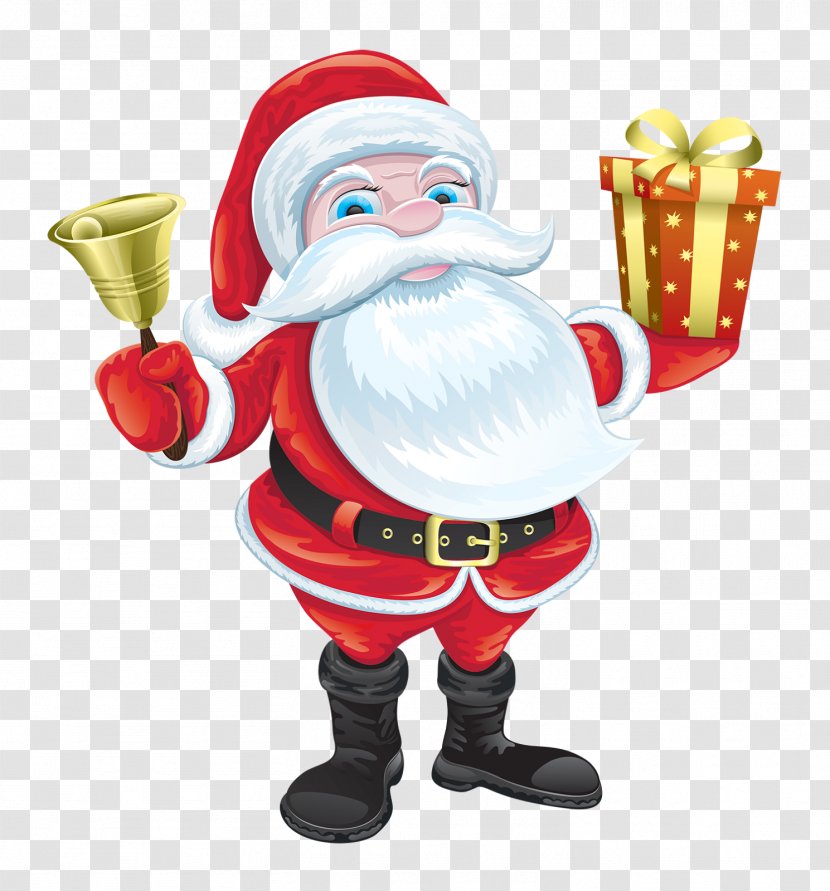 Santa Claus Clip Art - Christmas Decoration Transparent PNG