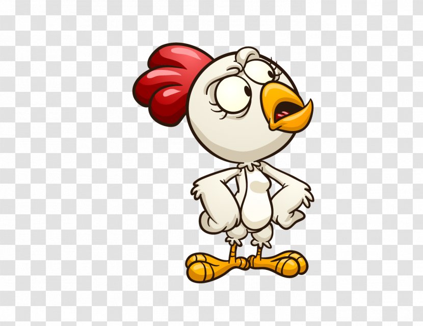 Chicken Cartoon Illustration - Rooster - Chick Transparent PNG