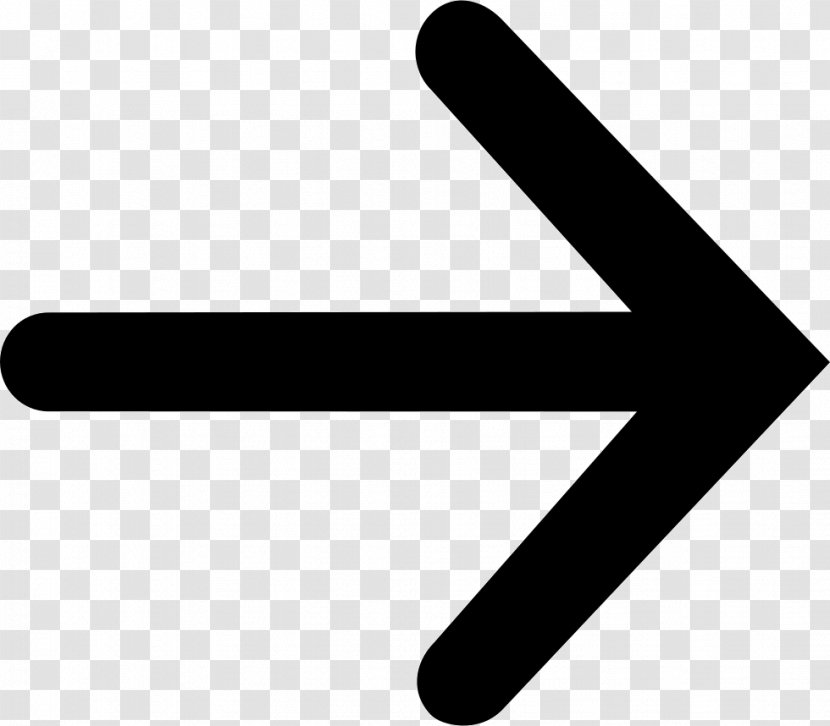Right Arrow - Symbol - Point Transparent PNG
