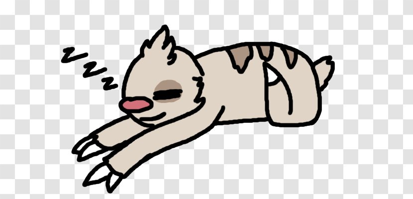 Dog Horse Line Art Clip - Wildlife - Sleepy Sloth Transparent PNG