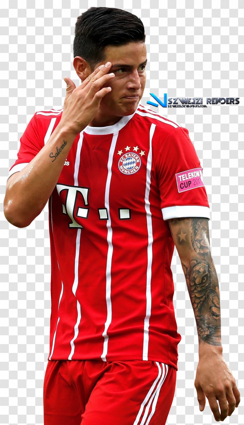 James Rodríguez FC Bayern Munich Real Madrid C.F. UEFA Champions League - Player - Karlheinz Rummenigge Transparent PNG
