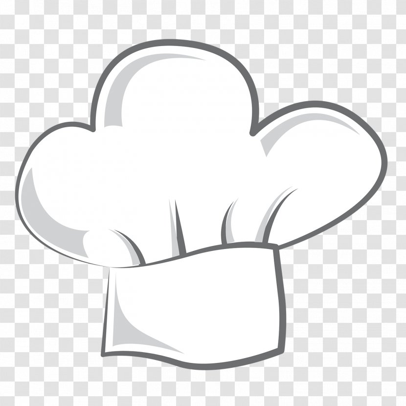 Chef's Uniform Hat Clip Art Cooking - Cartoon - Cook Transparent PNG