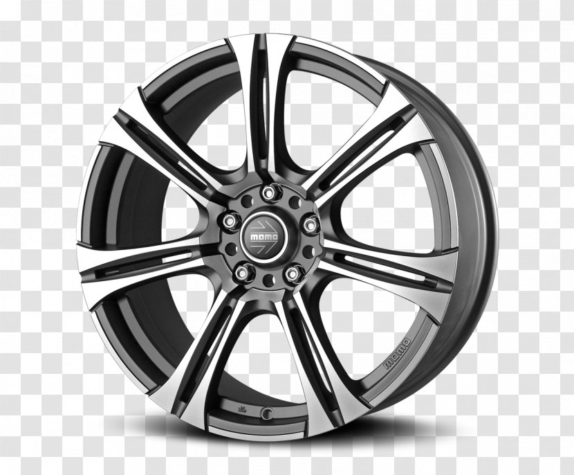 Car Momo Alloy Wheel Tire - Automotive Design - Runflat Transparent PNG