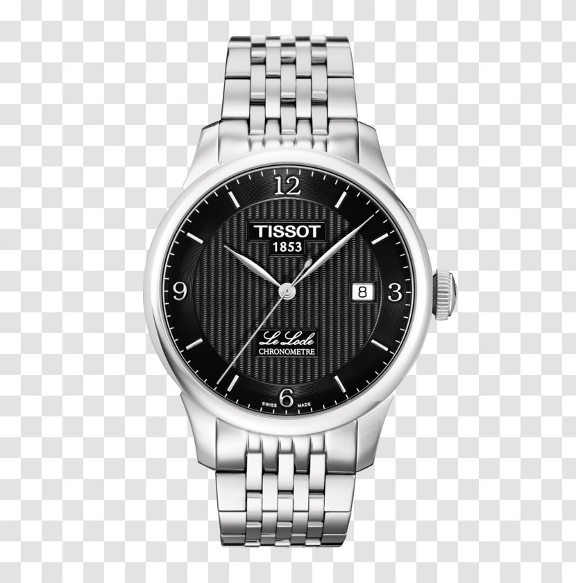 Tissot Men's Le Locle Powermatic 80 Automatic Watch Transparent PNG