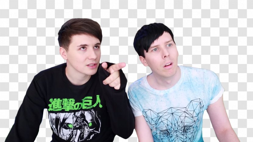 Phil Lester Dan Howell And YouTube - Youtube Transparent PNG
