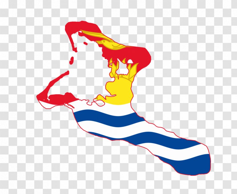 Kiritimati Flag Of Kiribati Map National - Information - Creative Flags Transparent PNG