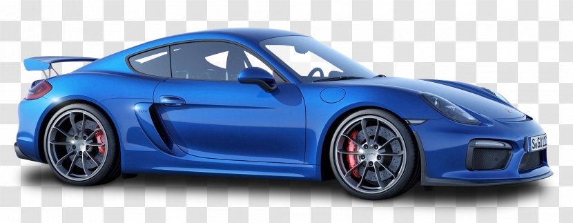 Porsche 718 Cayman 911 GT3 Car - Motor Vehicle - Blue Transparent PNG