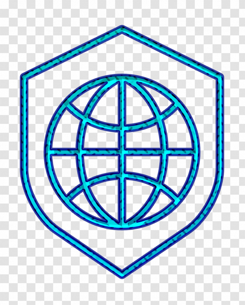 Cyber Icon Seo And Web Icon Shield Icon Transparent PNG