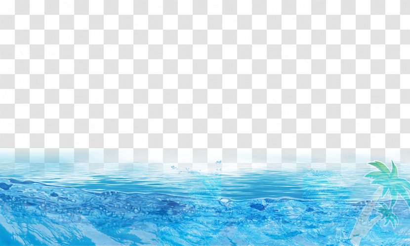 Water Resources Swimming Pool Sea Pattern - Sky - Seawater Transparent PNG