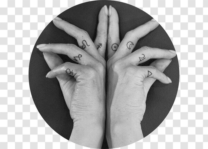 Tattoo Artist Zodiac Finger Cancer - Symbol Transparent PNG