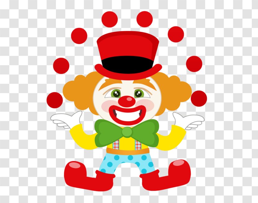 Circus Clown Drawing - Toppers Pizza - Cartoon Transparent PNG