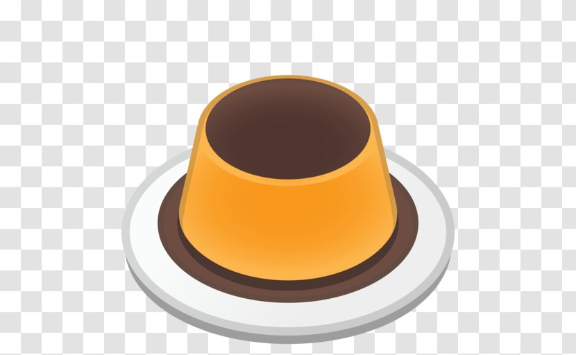 Custard Crème Caramel Natillas Emoji Pudding - Coffee Cup Transparent PNG