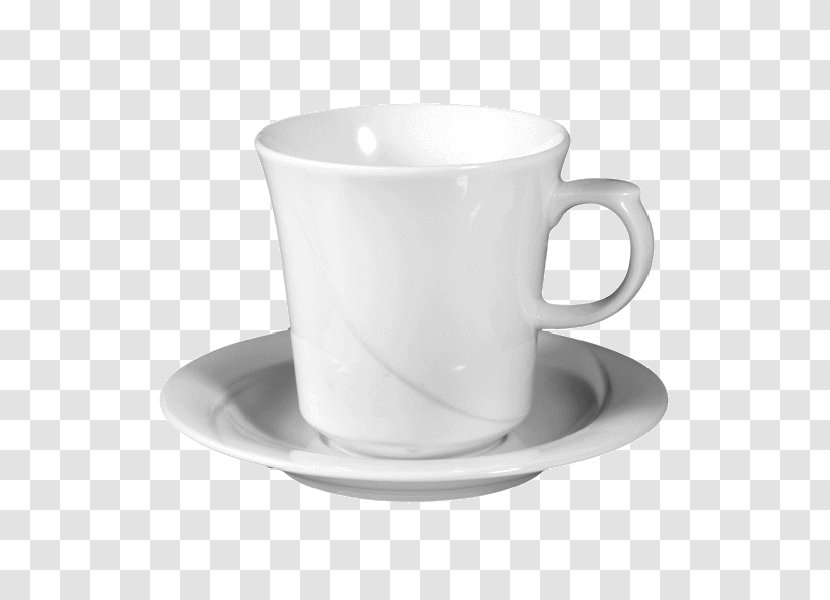 Coffee Cup Mug Chalice Porcelain Saucer Transparent PNG