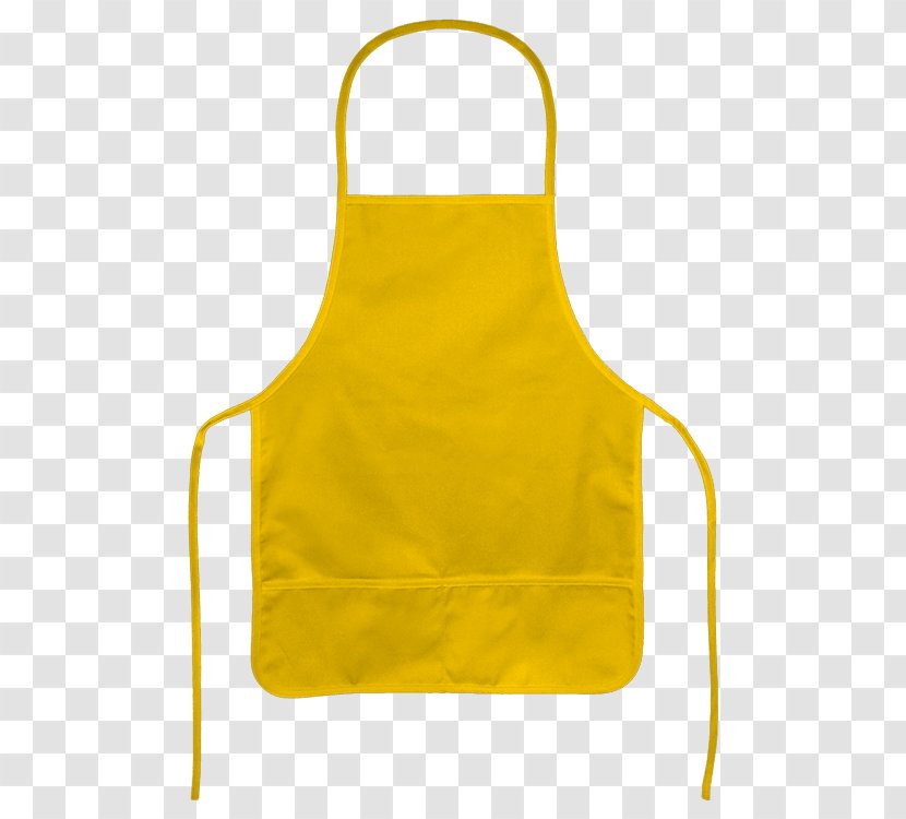 Economy Apron Product Pocket Yellow - Promotional Panels Transparent PNG