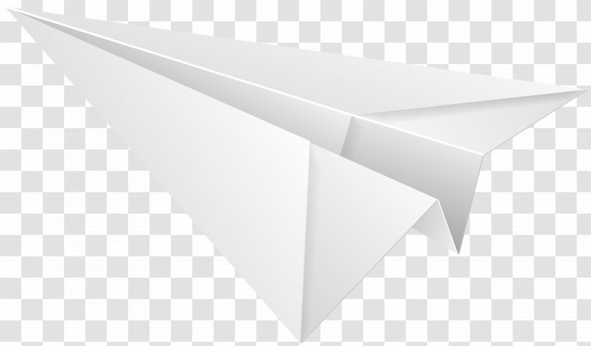 Rectangle Triangle - Paper Plane Transparent PNG
