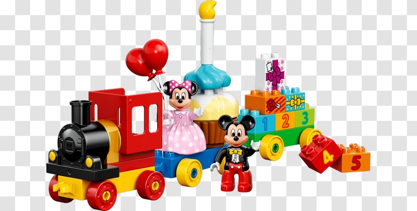 Mickey Mouse Minnie LEGO 10597 DUPLO & Birthday Parade Lego Duplo Transparent PNG