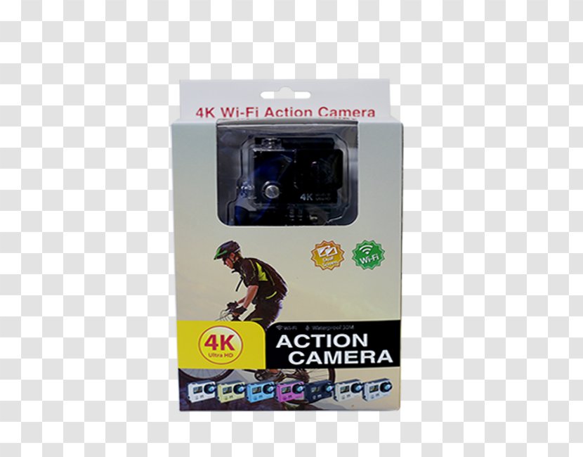 4K Resolution Digital Cameras Action Camera Electronics High-definition Television - Wifi - Crane Transparent PNG