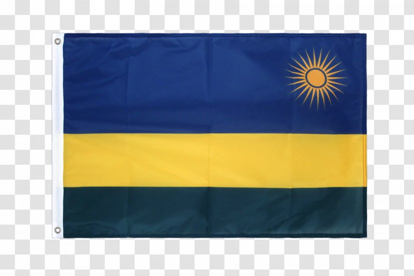 Flag Of Rwanda Fahne Rectangle - Ch Transparent PNG