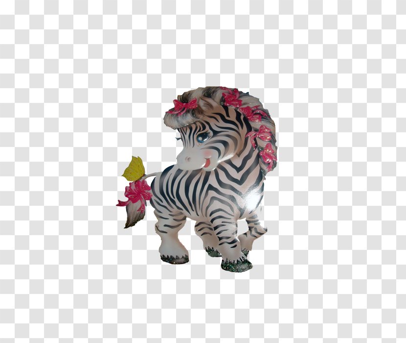 Tiger Embroidery Horse Cat Pony - Wildlife - Transparent Transparent PNG