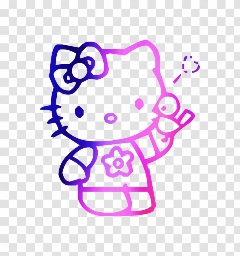 Coloring Book Hello Kitty Easter Image Drawing - Creativity Transparent PNG