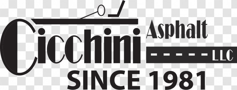 Cicchini Asphalt LLC Logo Design Brand Product - Black M - Pavement Transparent PNG