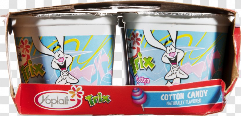 Cotton Candy Breakfast Cereal Trix Yoplait Yoghurt - Snack - Yogurt Transparent PNG