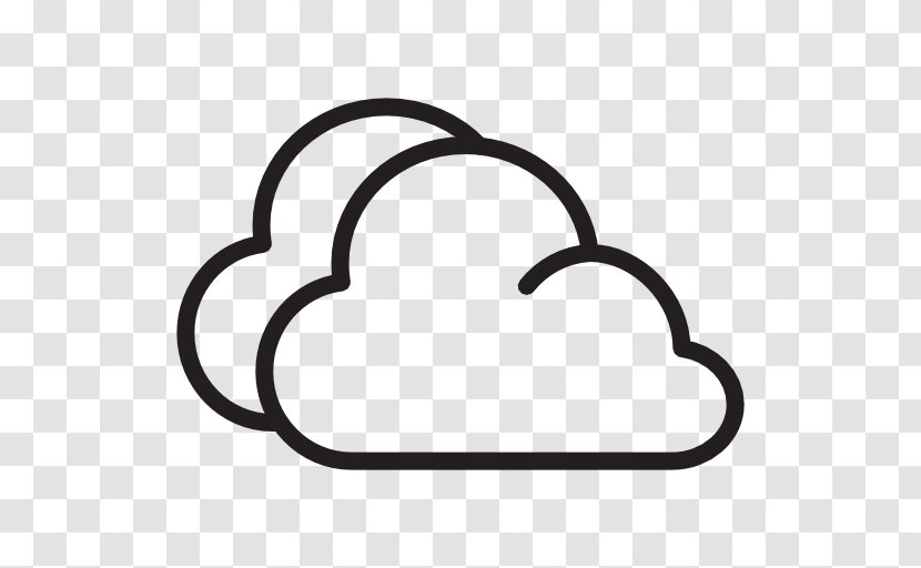 Overcast Cloud Clip Art - Weather - Black Sky Transparent PNG