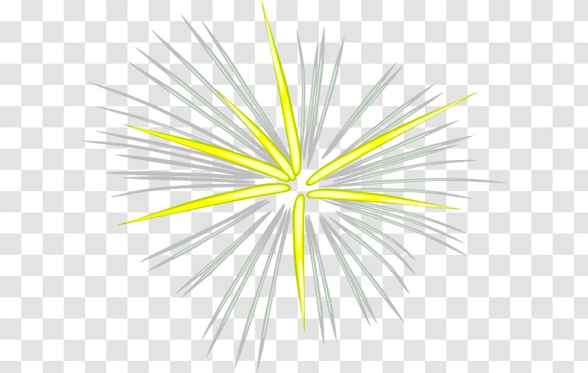 Fireworks Animation Clip Art - Yellow Transparent PNG