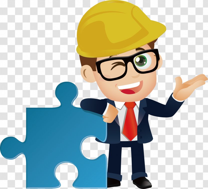 Architectural Engineering Euclidean Vector Construction Worker - Thumb - Engineer Transparent PNG